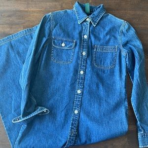 Lauren Ralph Lauren Denim Shirt Dress